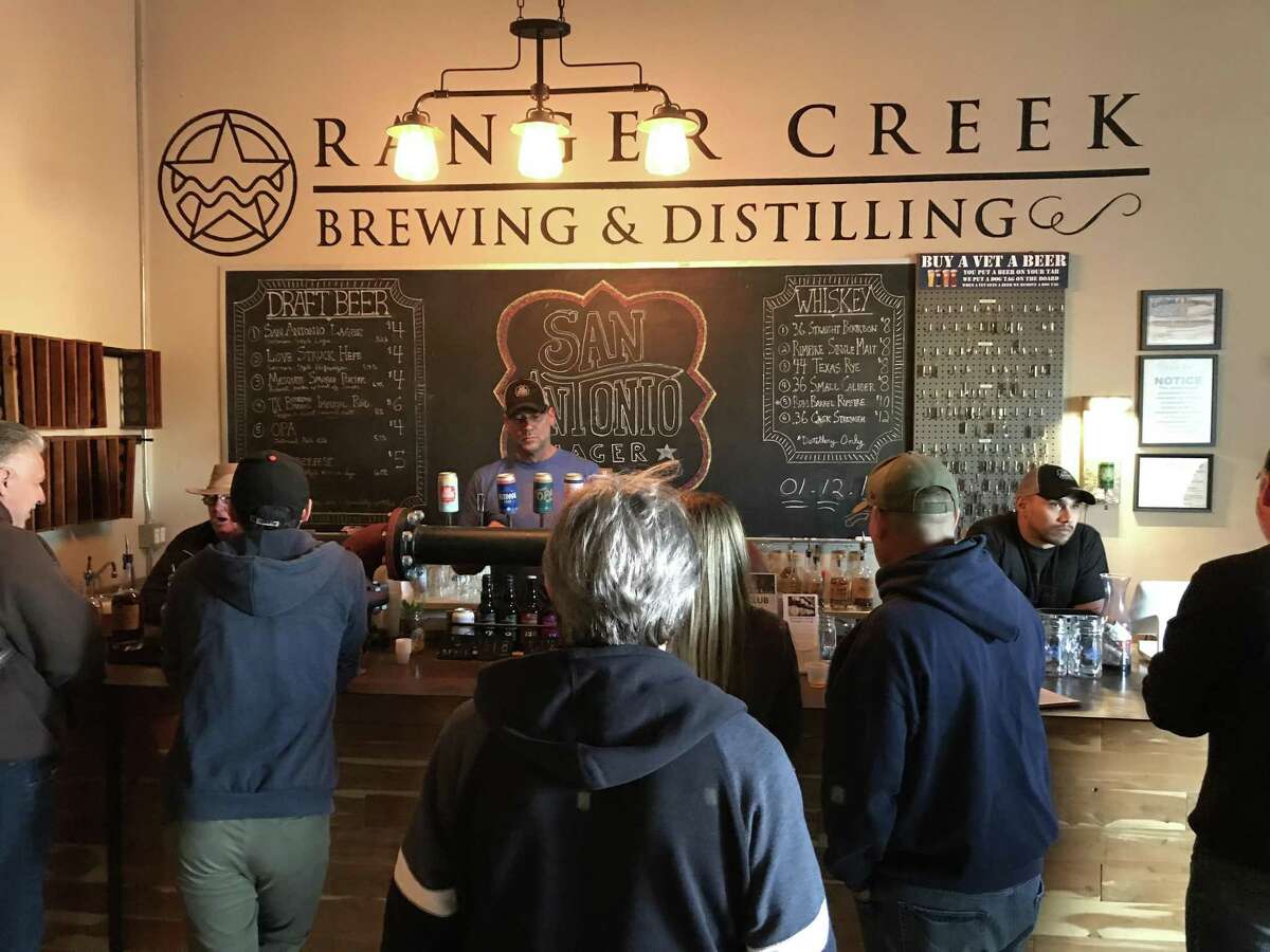 Wineries and distilleries across Texas say they won't make it through the pandemic if they don't receive help soon. The photo is of GM Whiskey and Ranger Creek Brewing and Distilling in San Antonio.