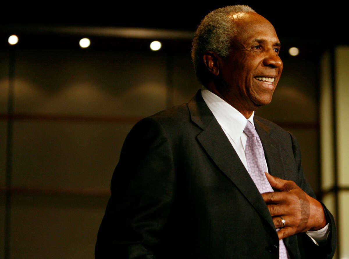 Frank Robinson, Hall of Famer and baseball's first black manager