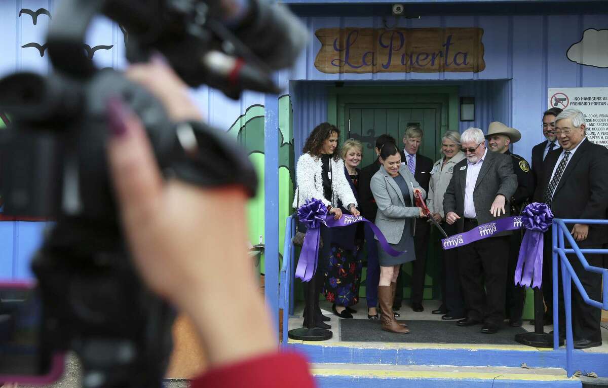 La Puerta, an emergency shelter for the underage victims of sex-trafficking, was unveiled during a ceremony Jan. 30, 2019. The facility is a service of Roy Maas Youth Alternatives.