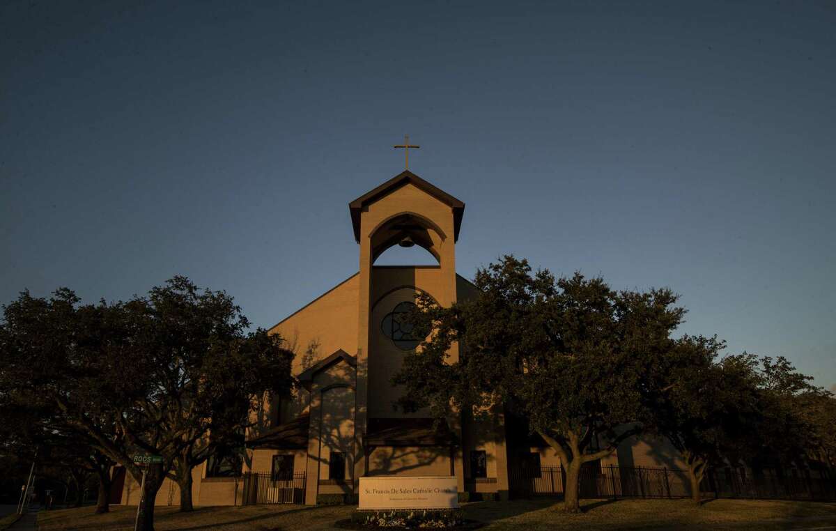 St. Francis de Sales Catholic Church in Houston, photographed Jan. 28, 2019.
