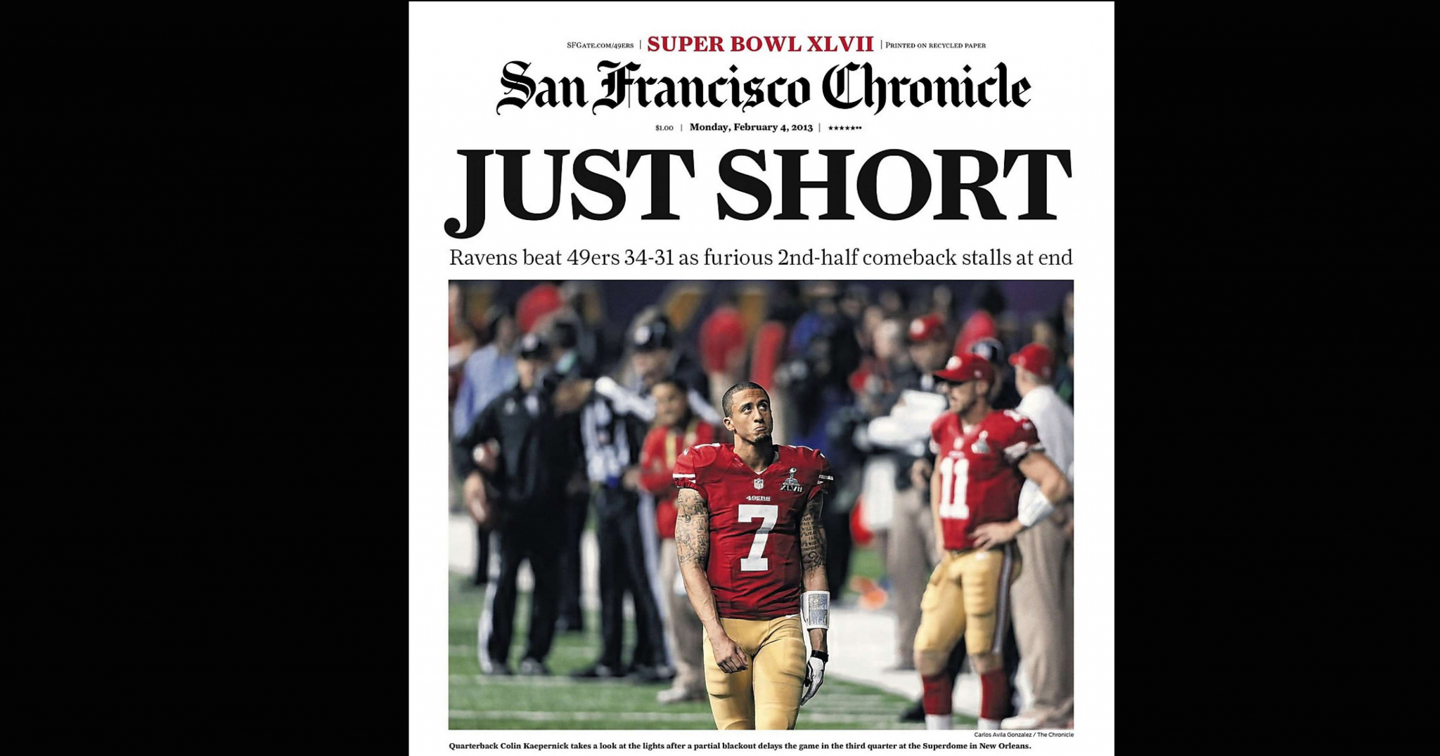 Super Bowl 2013: San Francisco 49ers' furious comeback falls short