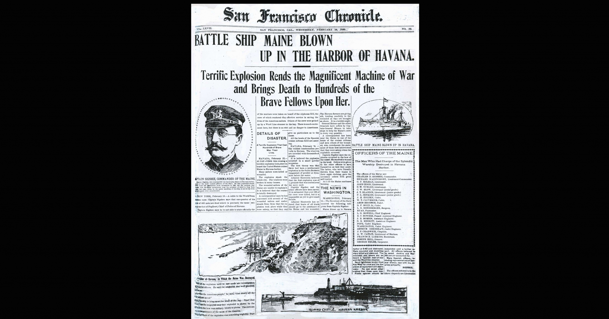 Chronicle Covers When A War Started On The Front Pages