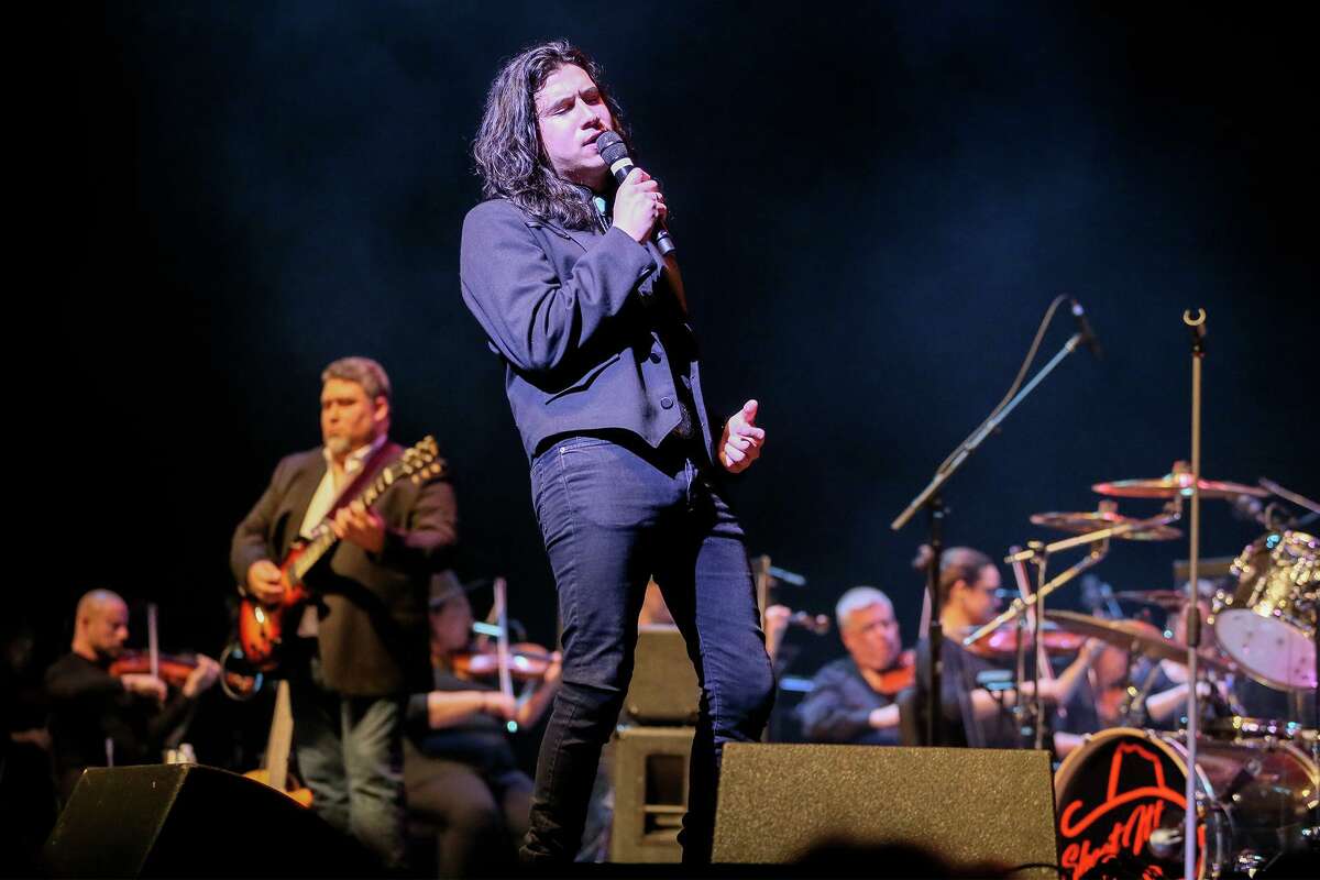 Singer Diego Navaira, seen earlier this year, stood out in “Hey Jude” during Friday night’s “Revolution: The Music of the Beatles. A Symphonic Experience.” It was the San Antonio Symphony’s first concert in this season’s Pops series.