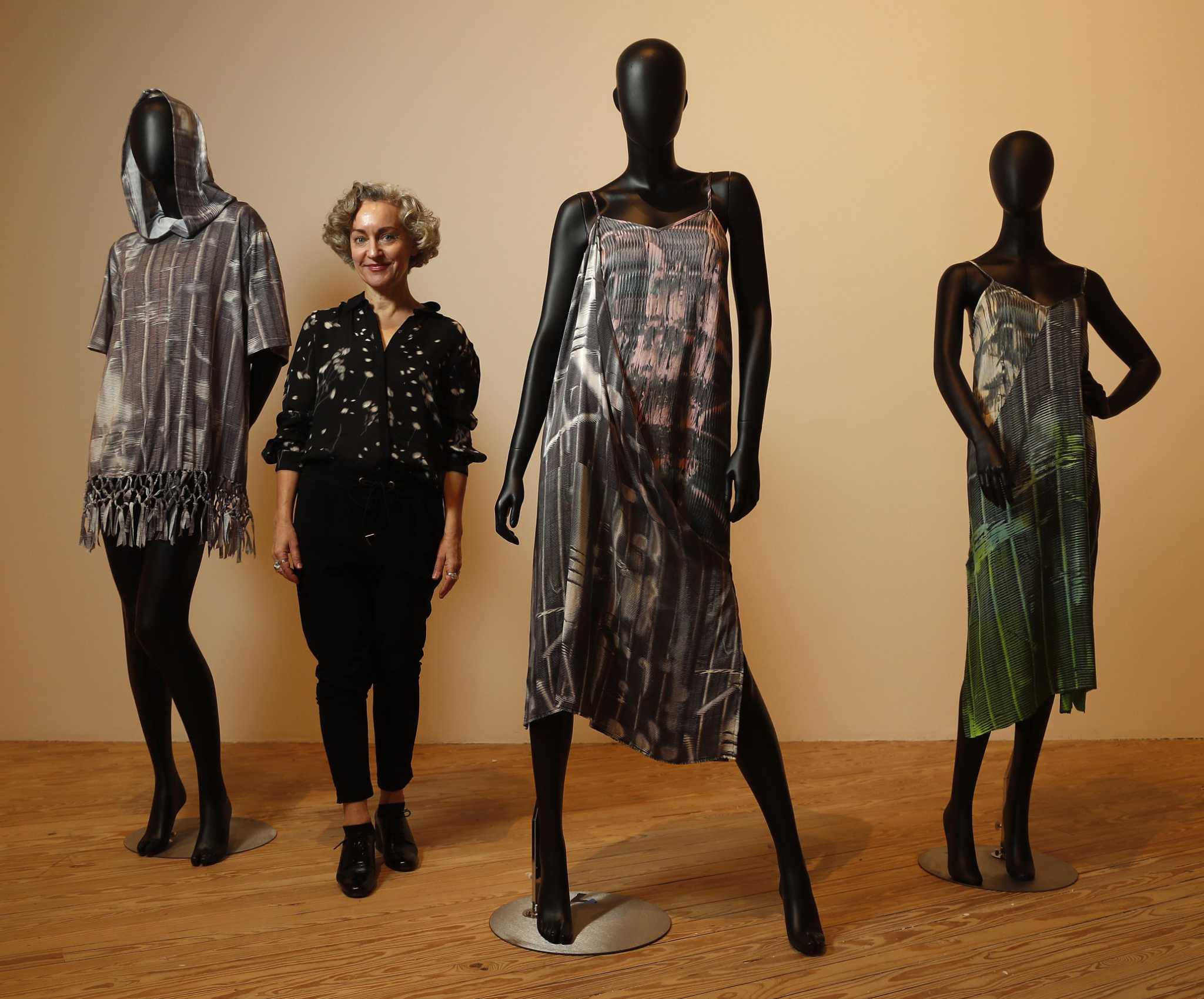 Cheryl Donegan turns garments and patterns into art