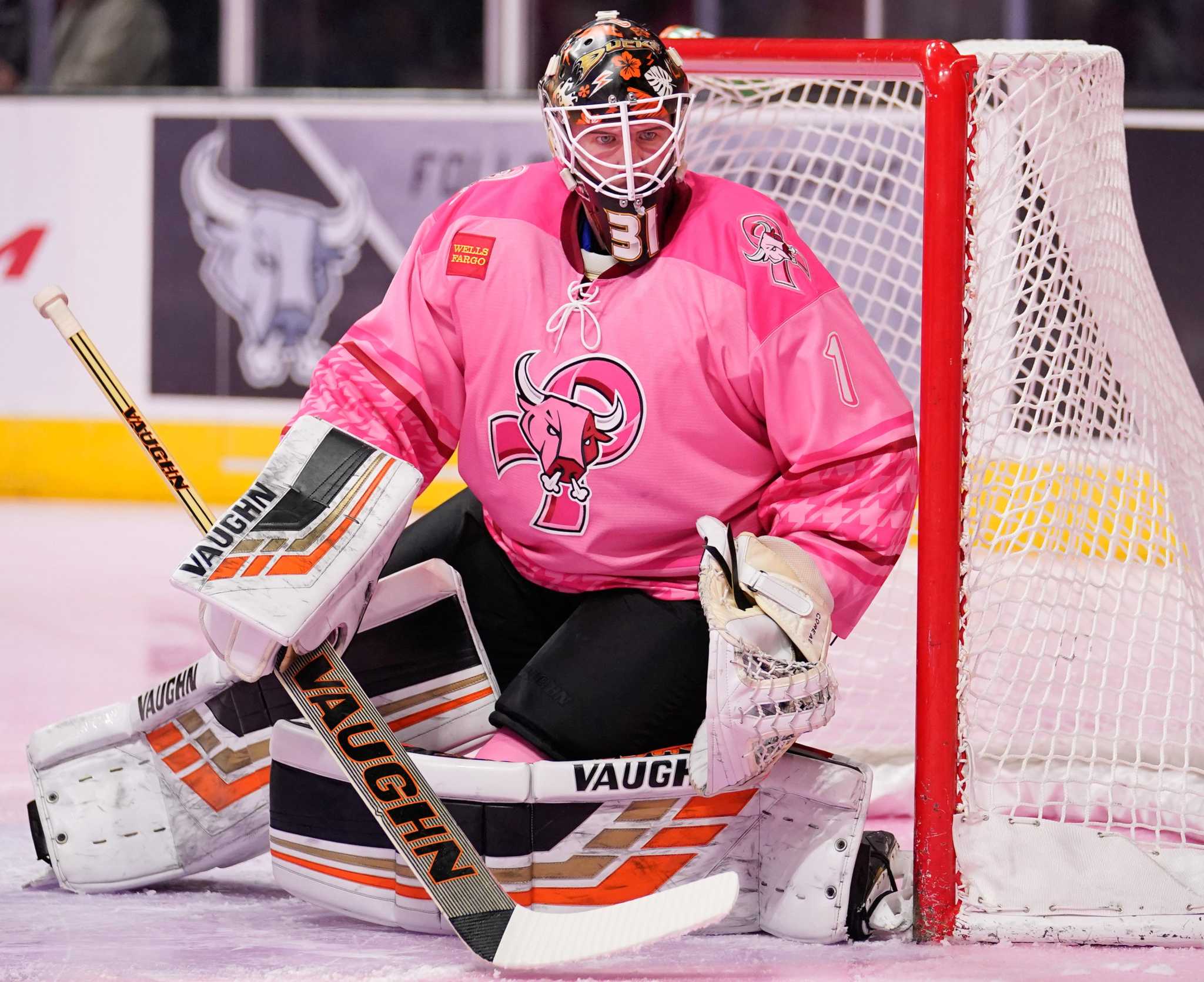 pink ice hockey jersey