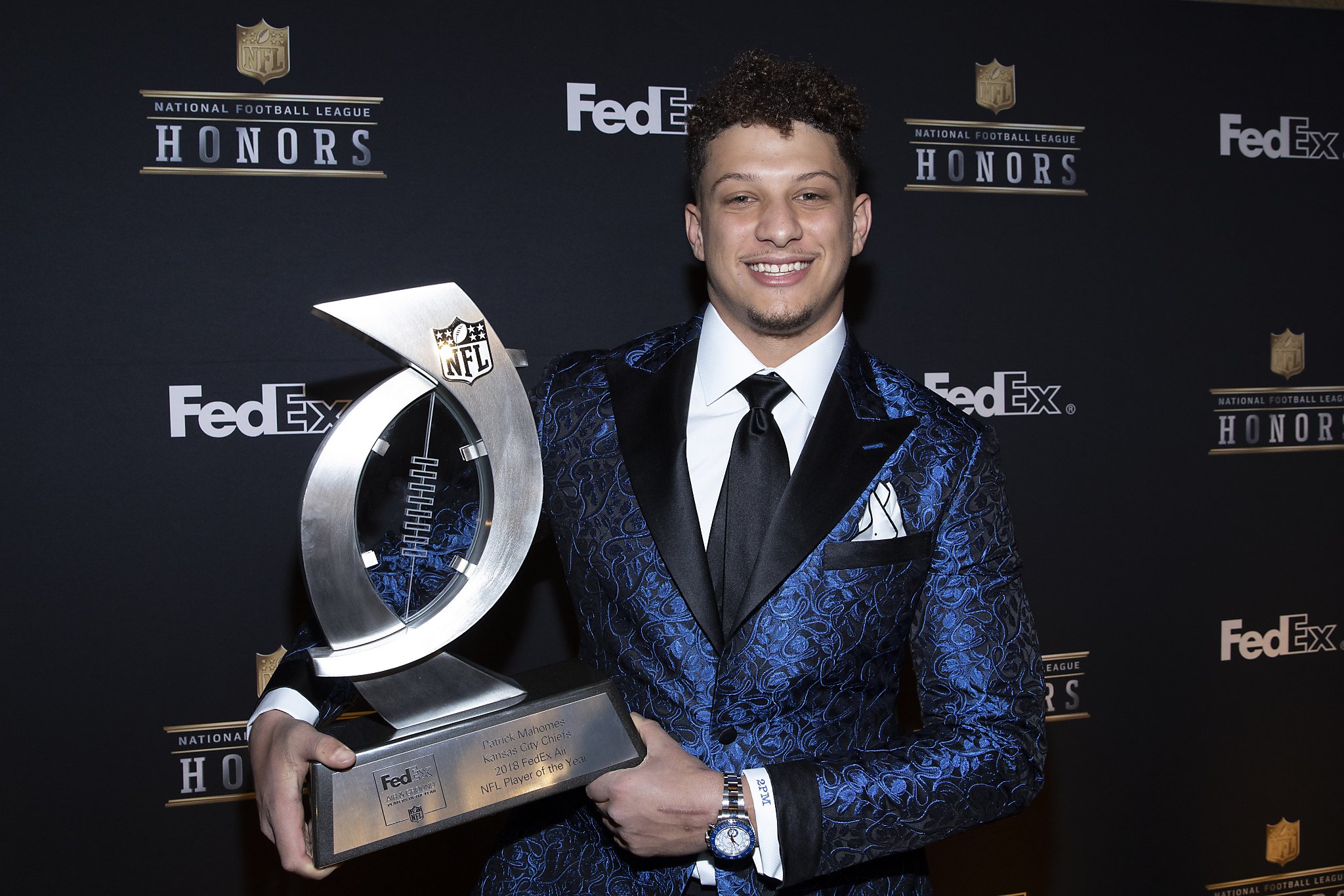 Chiefs QB Patrick Mahomes voted MVP