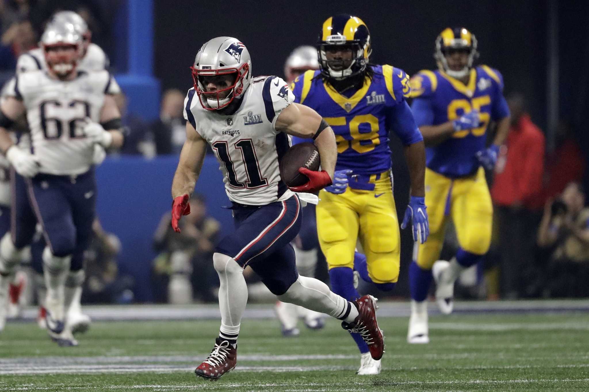 Super Bowl MVP won by Julian Edelman