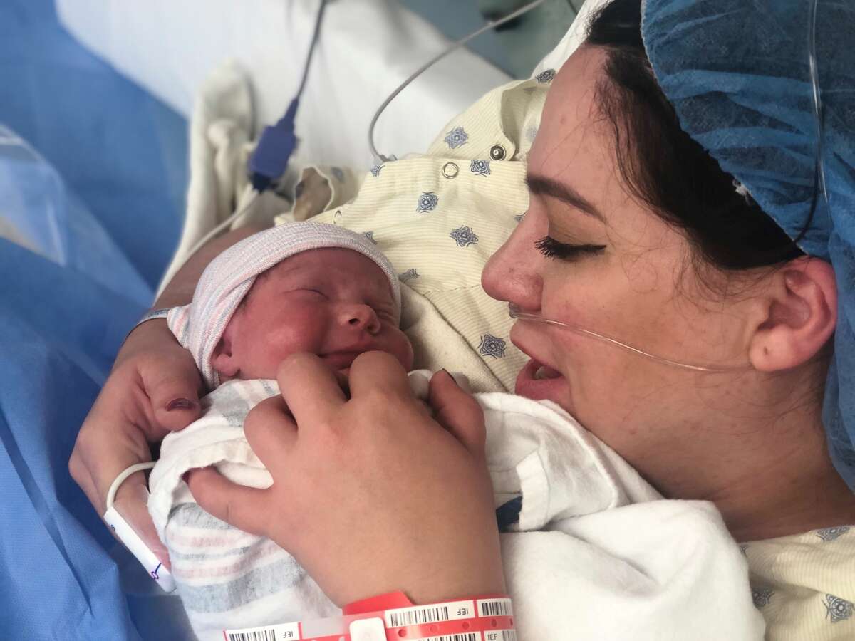 Univision anchor, reporter Myrna Salas welcomes her first child Paula Camila on December 4, 2018.