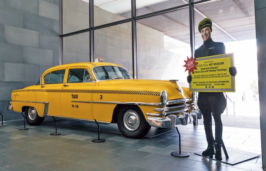 McNay to raffle 1953 Chrysler New York taxi that's part of its new exhibit