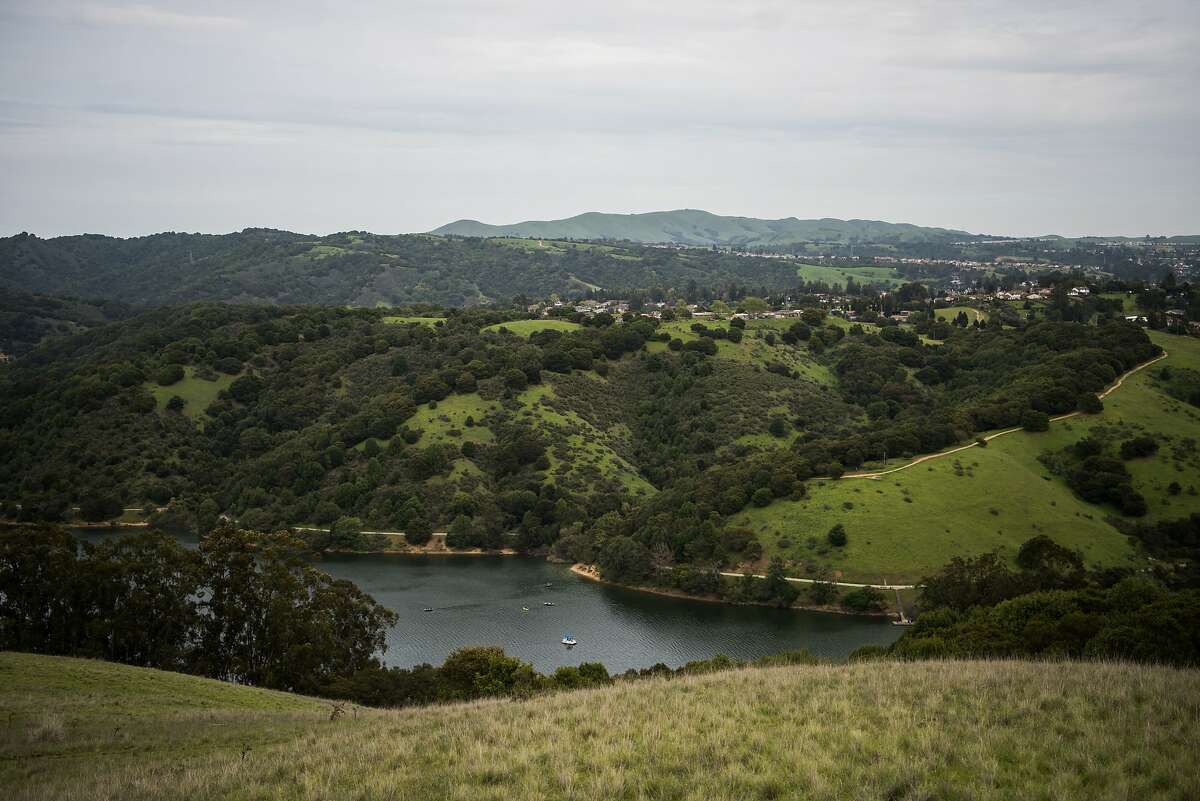 Lake Chabot is seen on Wednesday, April 4, 2018, in Castro Valley, CA.