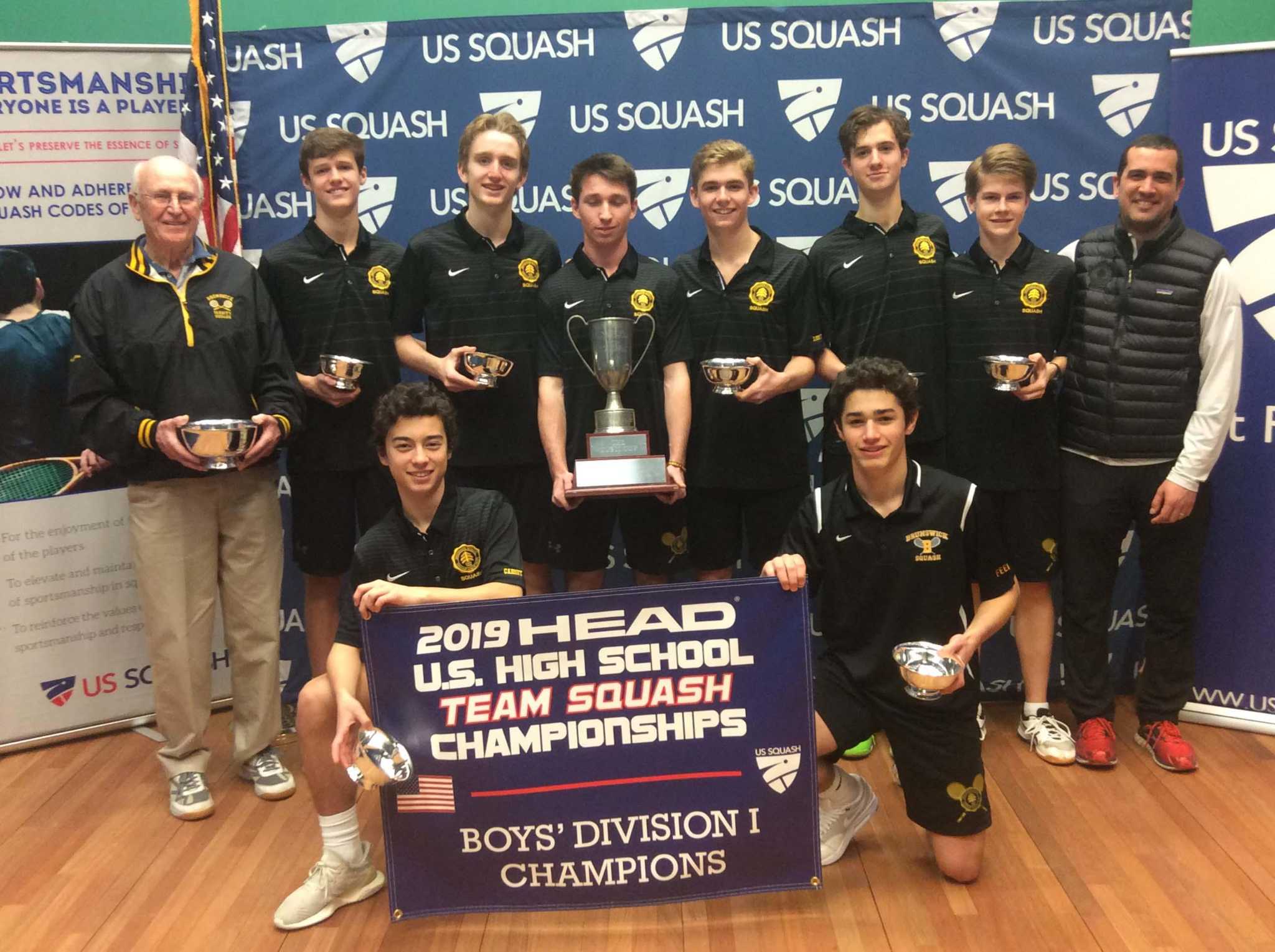 Brunswick squash team repeats as national champions