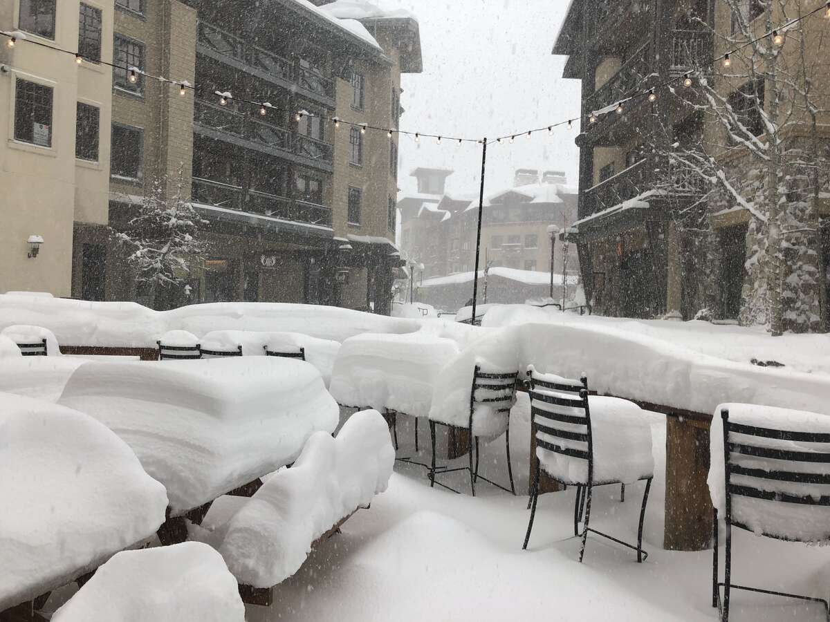 Sierra and Tahoe snowfall February 2019