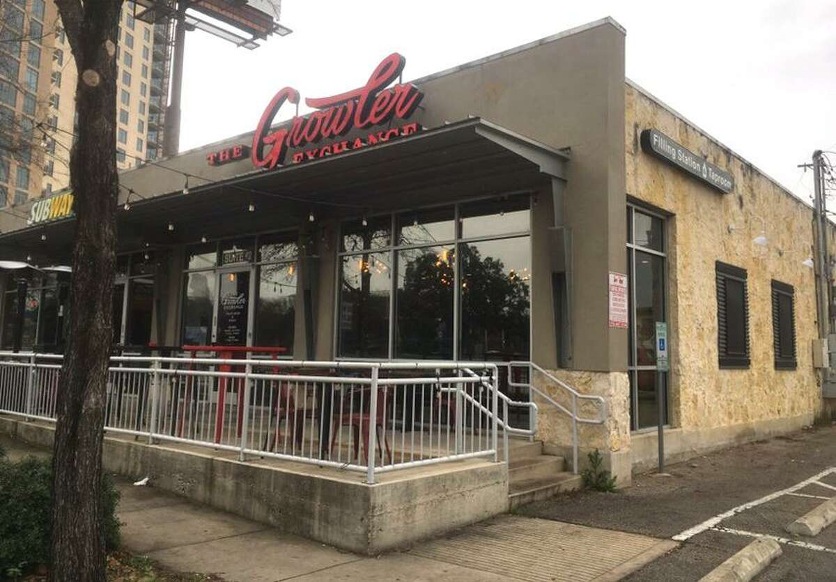 The Growler Exchange has relocated to 4130 Broadway, near the intersection with Hildebrand Avenue.