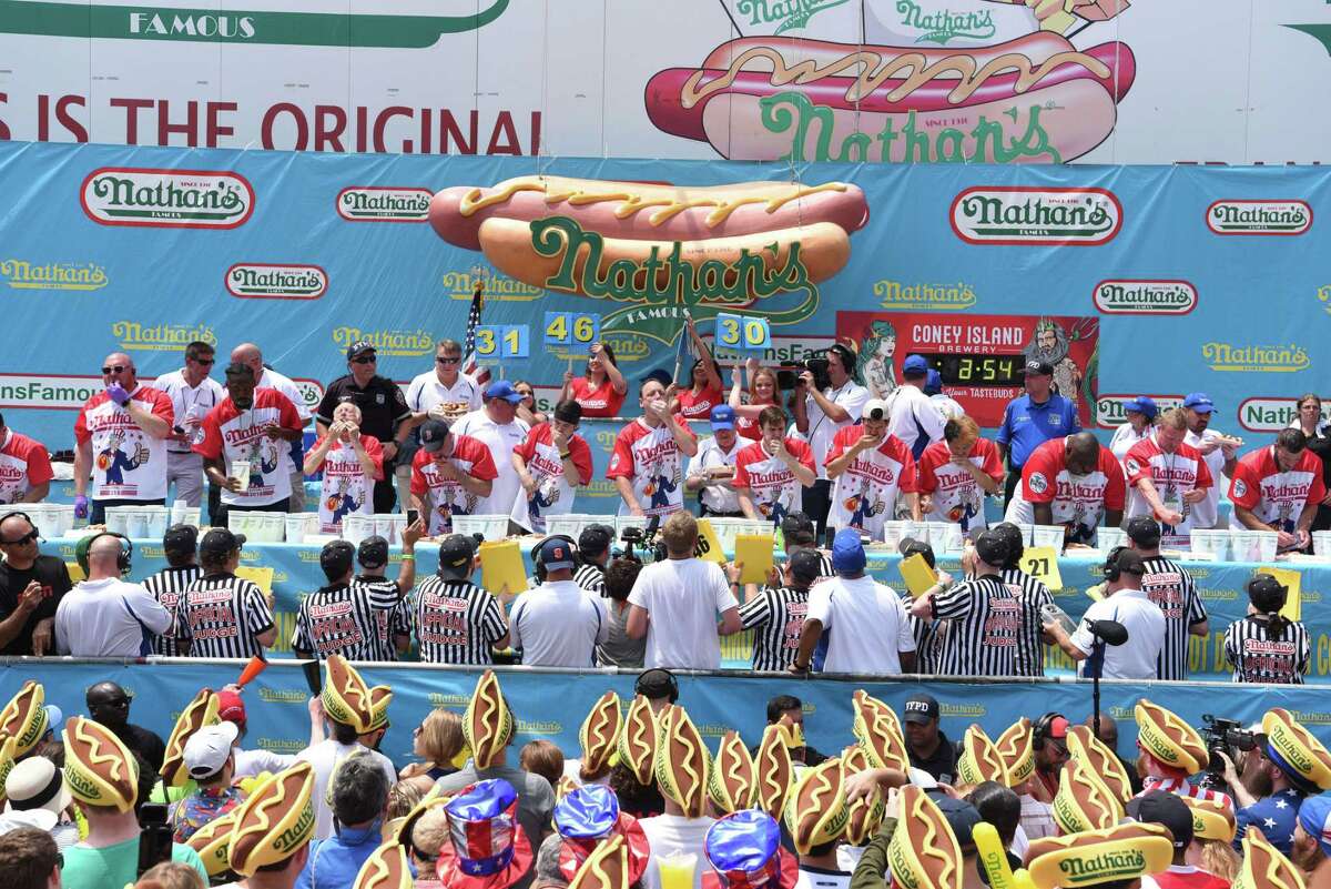San Antonians can earn shot at hot dog glory though hot dogeating