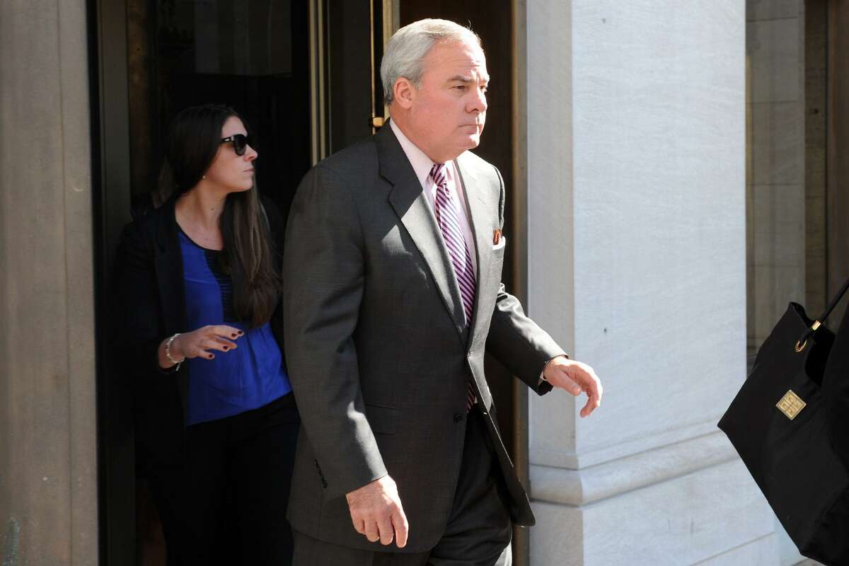 Former Gov. John G. Rowland was found guilty of felony violations of campaign laws in 2014. It was his second felony conviction, after pleading guilty to federal corruption charges in 2004. In 2001 he signed legislation to restore voting rights to tens of thousands of criminal offenders on probation.