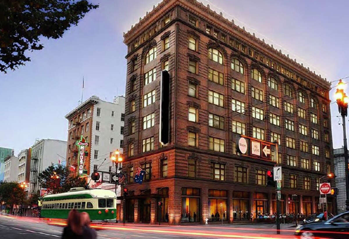 San Francisco's new Yotel is in the Grant Building, which survived the 1906 earthquake. It's located on a still somewhat sketchy corner on Market Street