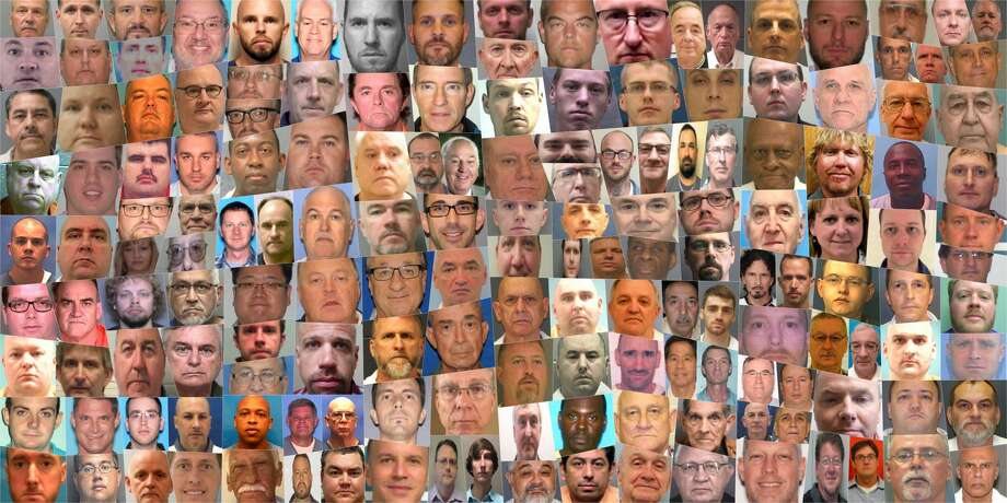 This collection of mug shots includes a portion of the 220 people who, since 1998, worked or volunteered in Southern Baptist churches and were convicted of or pleaded guilty to sex crimes. Click here to search the database on HoustonChronicle.com.