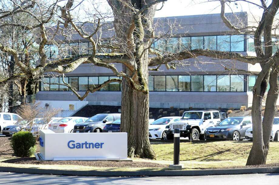 IT consulting and research firm Gartner is headquartered at 56 Top Gallant Road in Stamford, Conn. The firm predicts cloud-computing revenues will increase by more than 50 percent between 2019 and 2022. Photo: Michael Cummo / Hearst Connecticut Media / Stamford Advocate