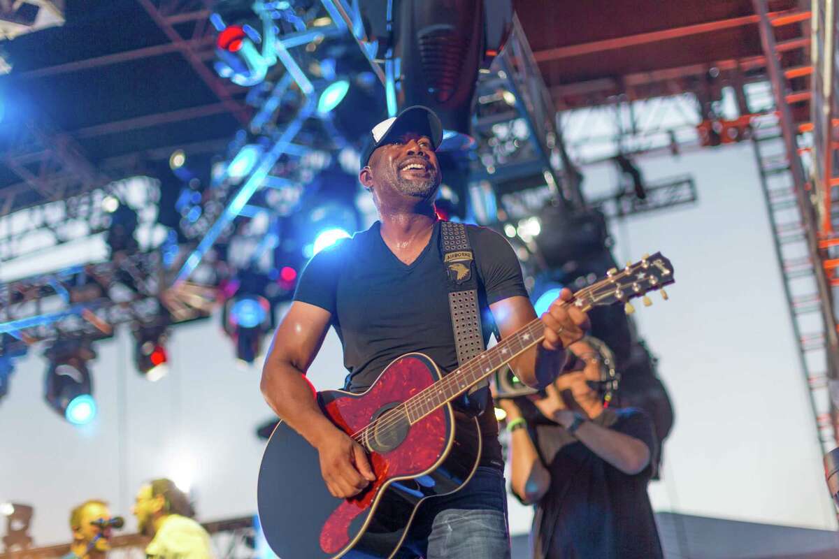 Country music artist Darius Rucker's second collection of NFL