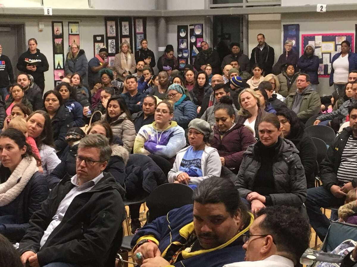 Community forum held at Black Rock School. Jan. 16, 2019