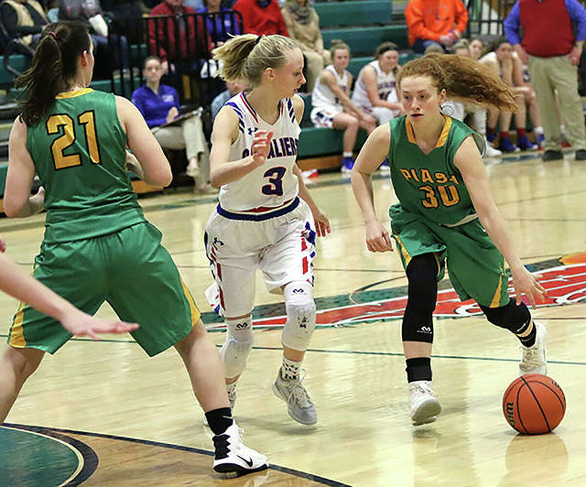 PREP GIRLS BASKETBALL: Piasa Birds’ early punch knocks out Cavaliers