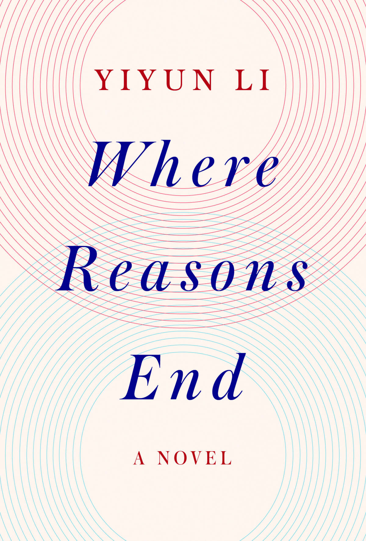 "Where Reasons End" is Li's third novel.