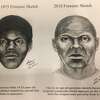 An age-progression of the 1974 suspect sketch of the San Francisco serial killer "The Doodler." The age-progression shows what the suspect might look like today.