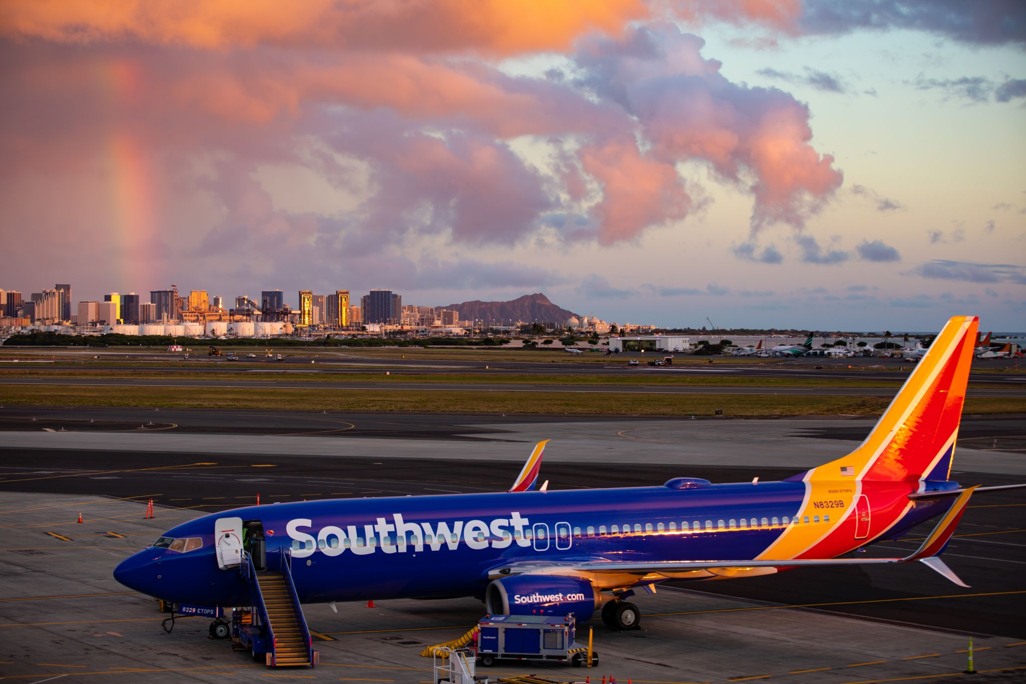 southwest airline flight map hawaii