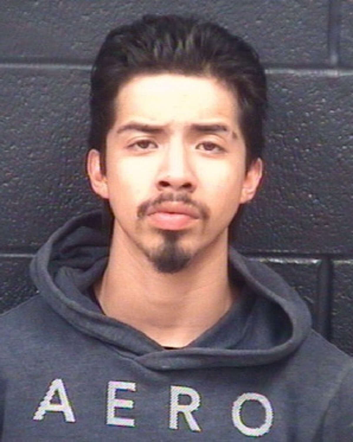 Jorge Alcantar, 18, was charged with two counts of aggravated robbery with a knife.