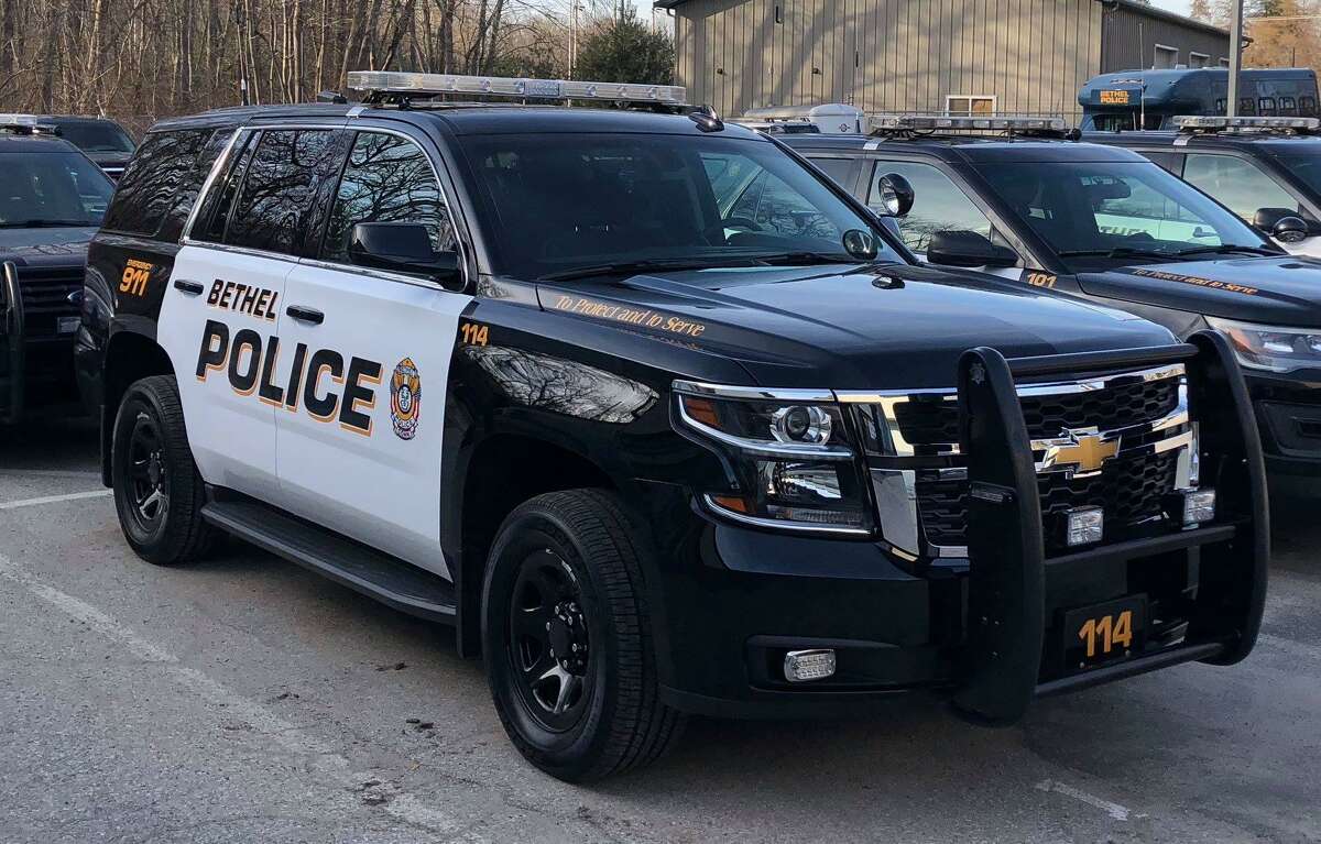 Patrol cars of the Bethel PD through the years