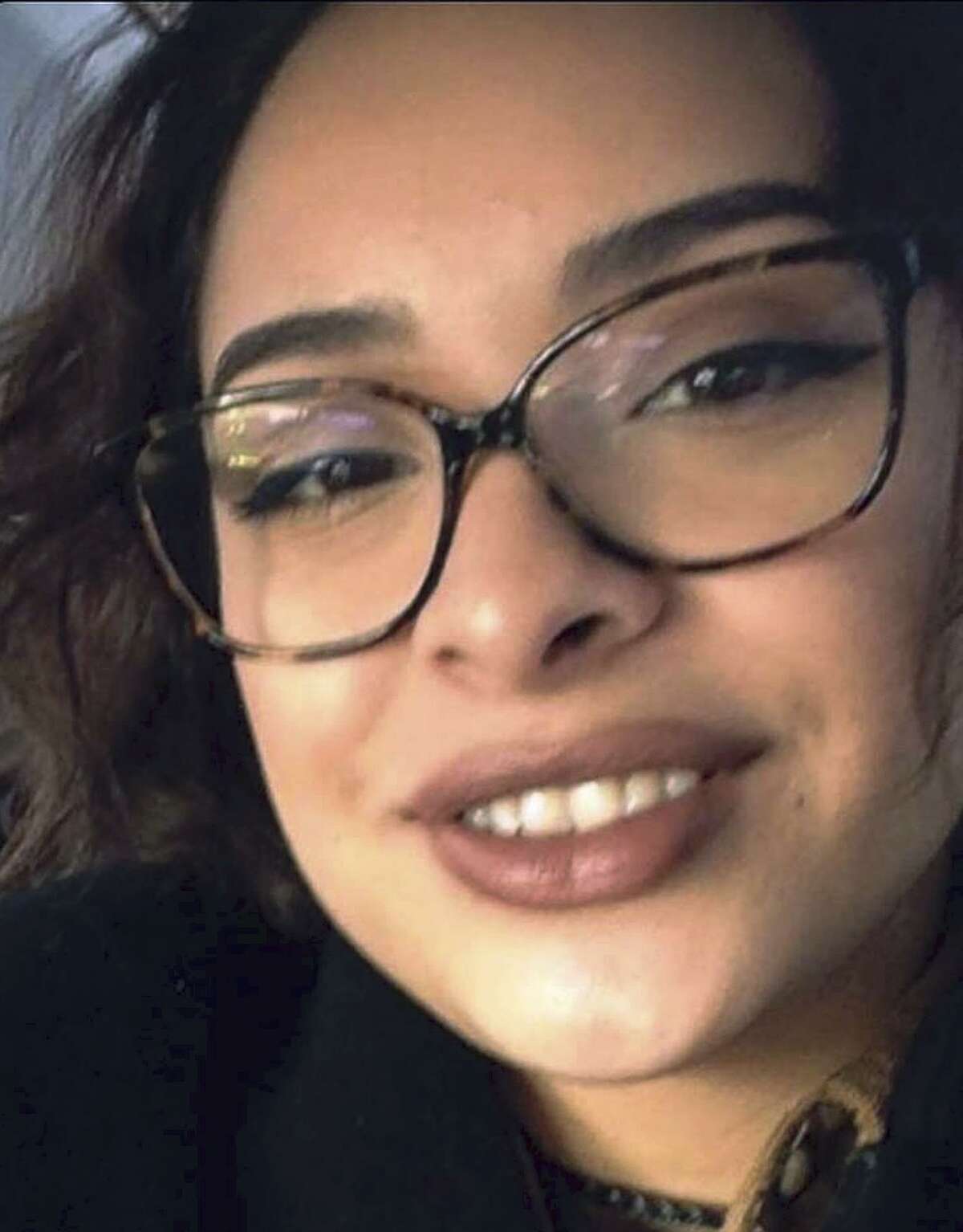 This undated photo provided by her family via the Greenwich Police Department shows Valerie Reyes, whose body was found inside a suitcase by highway workers on Tuesday, Feb. 6, 2019, in Greenwich, Conn.
