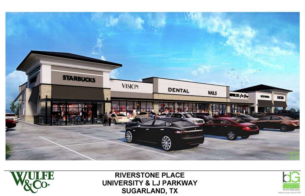 Riverstone Place Shopping Center will bring 28,000 square feet of retail space to Sugar Land later this year. Wulfe & Co. developed the center. The Boucher Design Group is the architect and Arch-Con Construction handled construction.