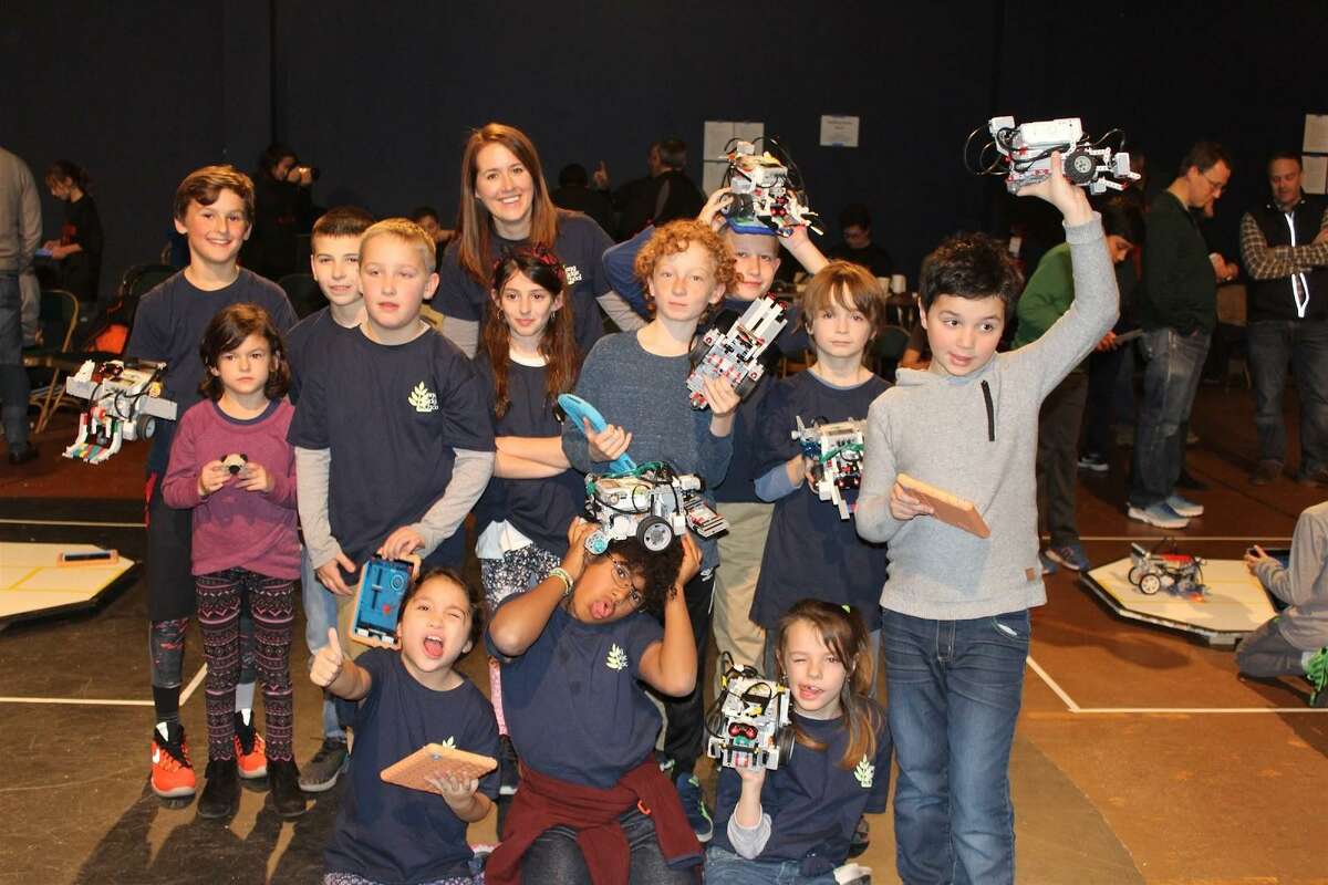 Students competed last year in the first ever Indy SumoBot League Tournament. Greenwich Country Day School, the Long Ridge School in Stamford, Conn. and Hackley School in Tarrytown, NY will compete Saturday in the second competition, which was designed for students from grades 3 to 9 in independent schools to improve their robot building skills.