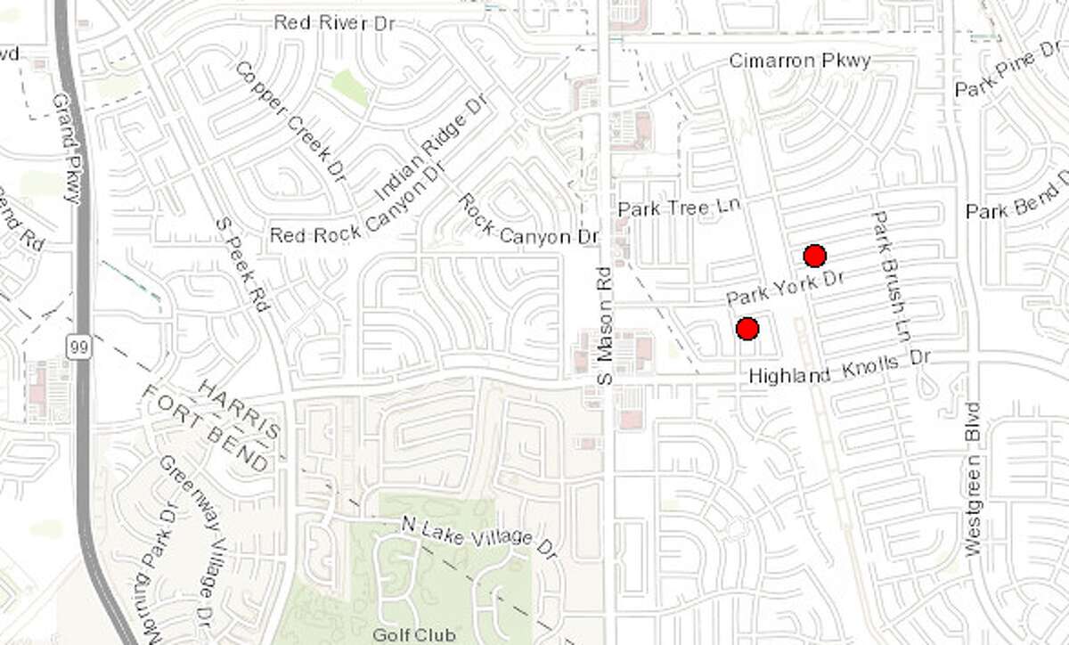 Unincorporated Harris County Map