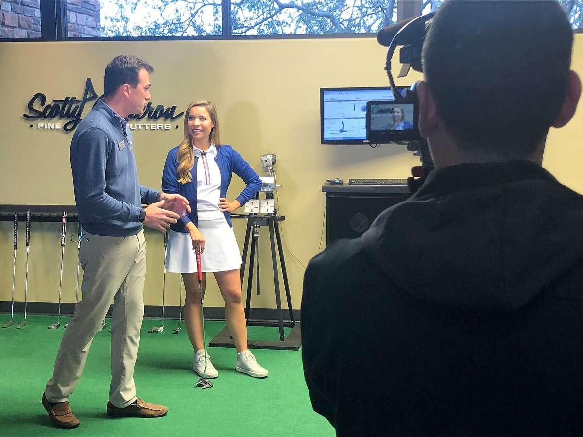 San Francisco resident Kira Kazantsev was in Scottsdale, Ariz., last month to tape her new Golf Channel show, "Golf Advisor Living."