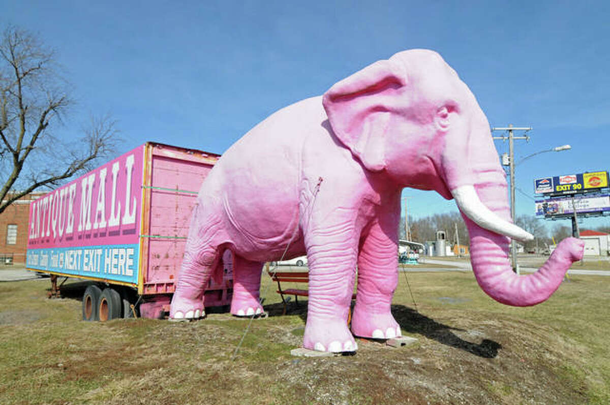 ‘A kind of hidden treasure’ Pink Elephant Antique Mall is hard to miss