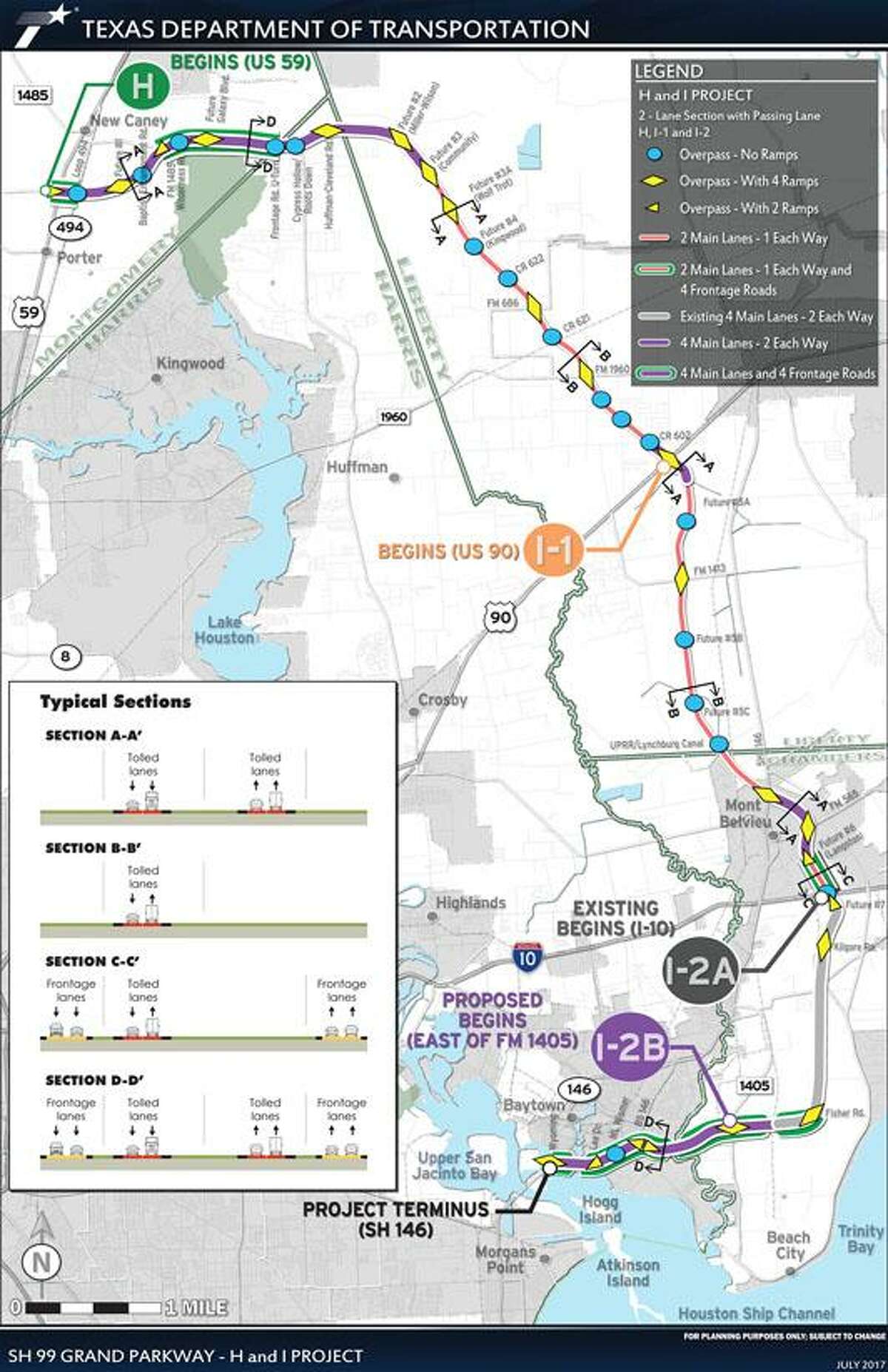 Land Clearing For Grand Parkway Final Segments Underway