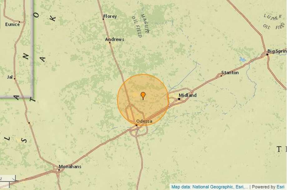 USGS records quake near Gardendale Plainview Daily Herald