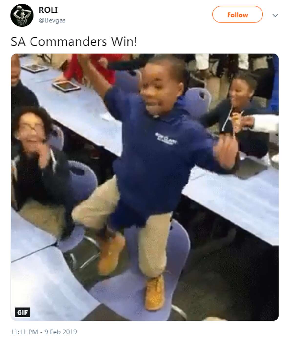 @Bevgas: SA Commanders Win!