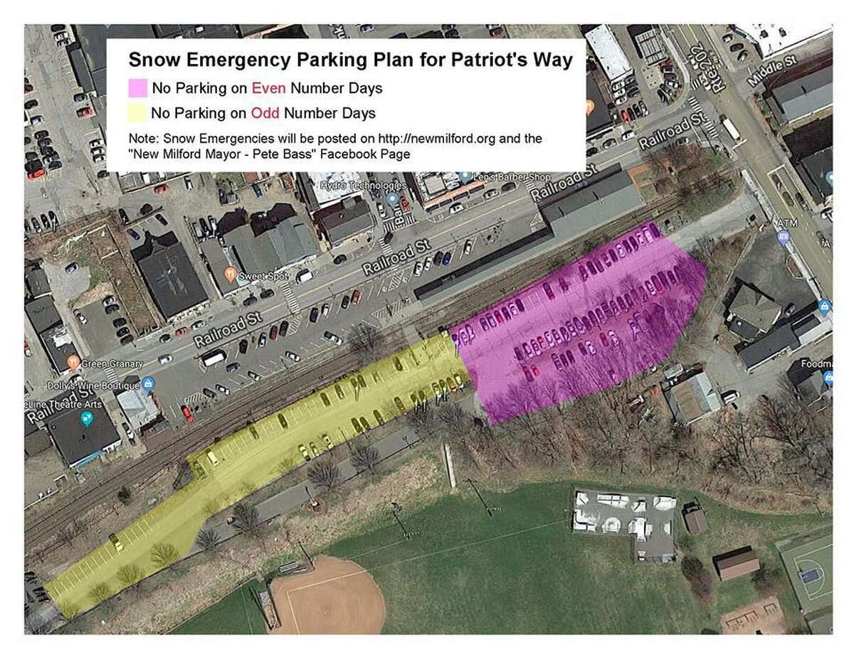 New Milford has a new parking procedure for when it snows.