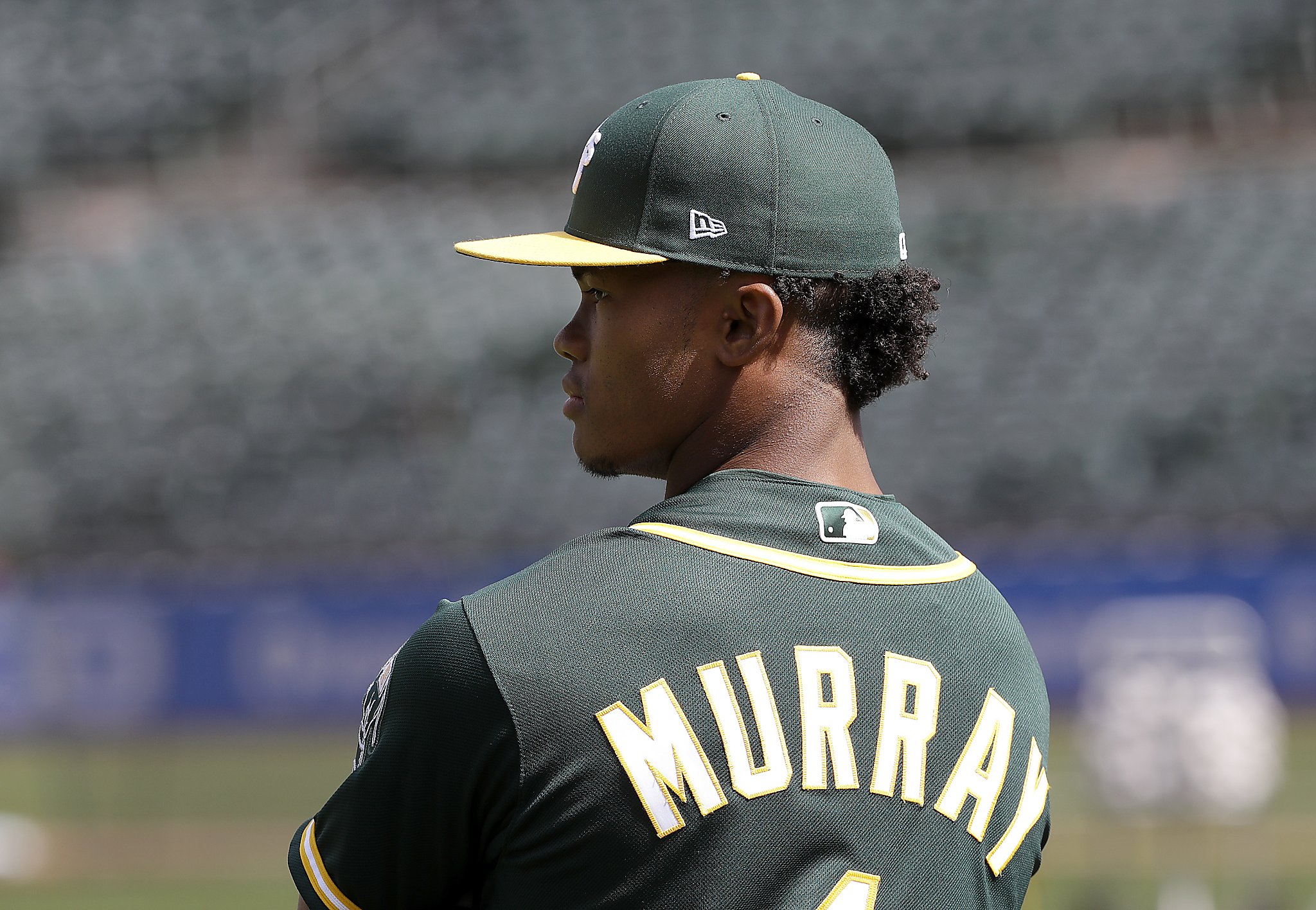 Oakland A's on X: Kyler Murray visits the Coliseum today. Welcome to  Oakland! #RootedInOakland  / X