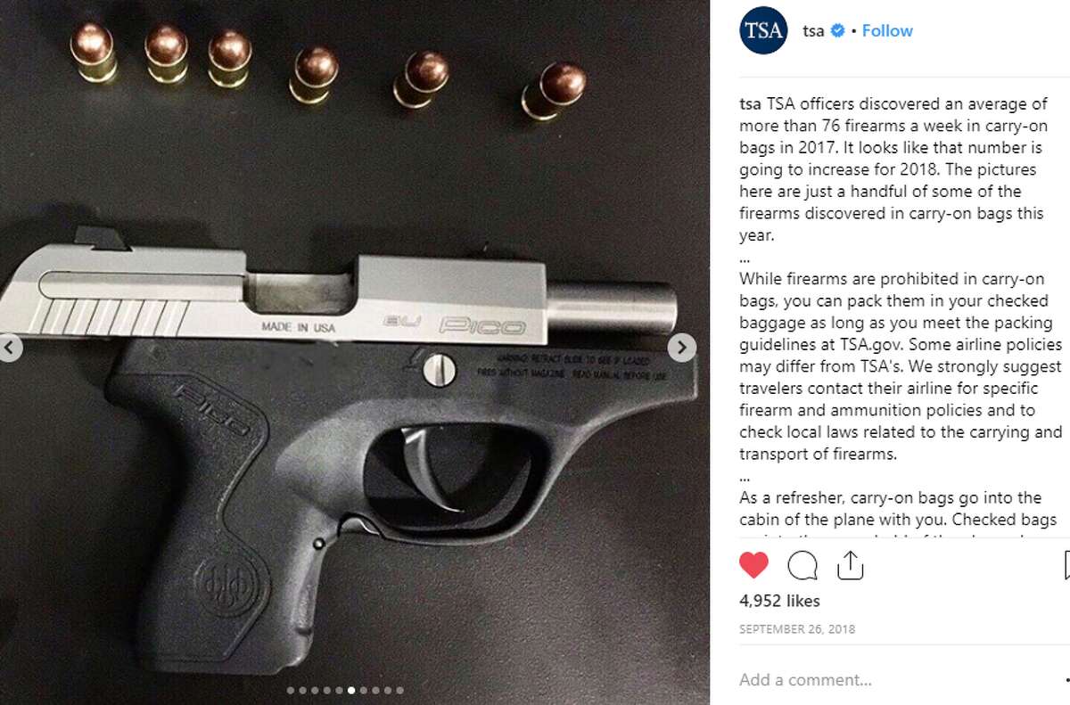 TSA says a loaded gun was found at Albany airport