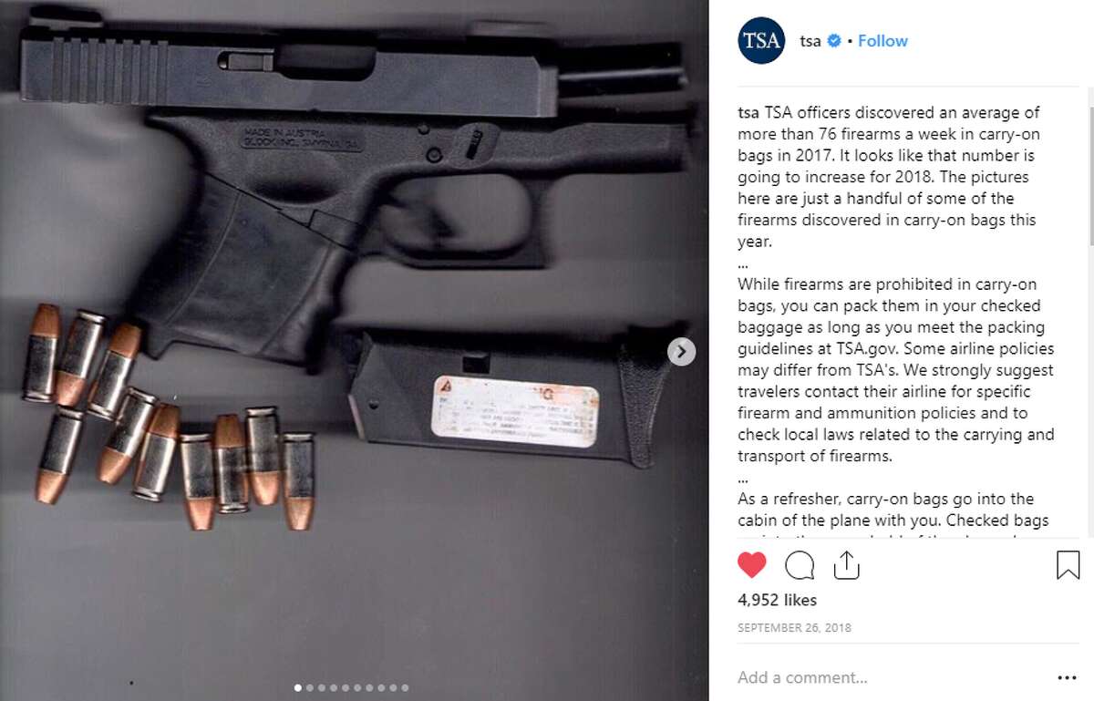 TSA halts Texas man with missile launcher in bag who said he wanted to