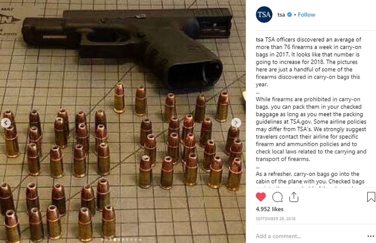 TSA says a loaded gun was found at Albany airport