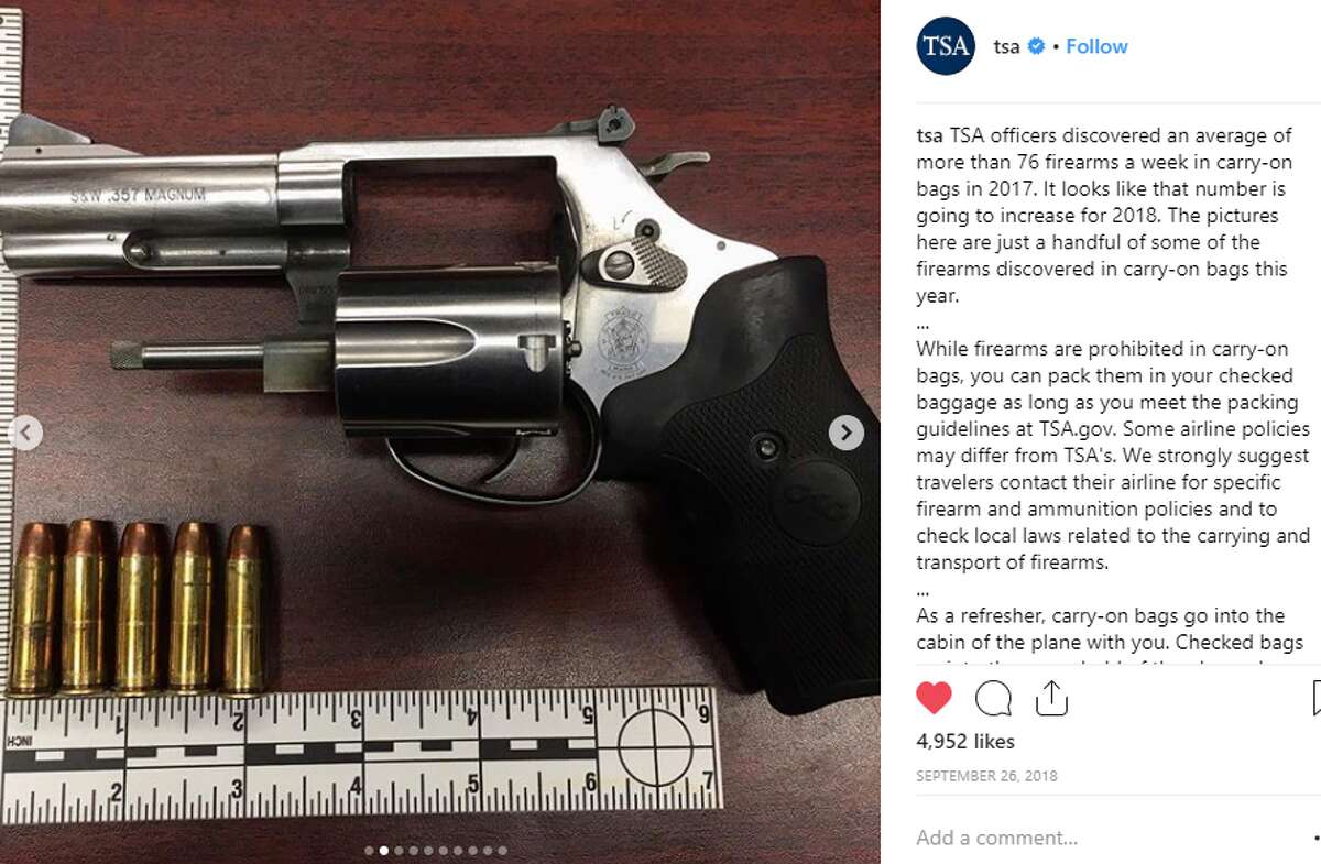 TSA halts Texas man with missile launcher in bag who said he wanted to