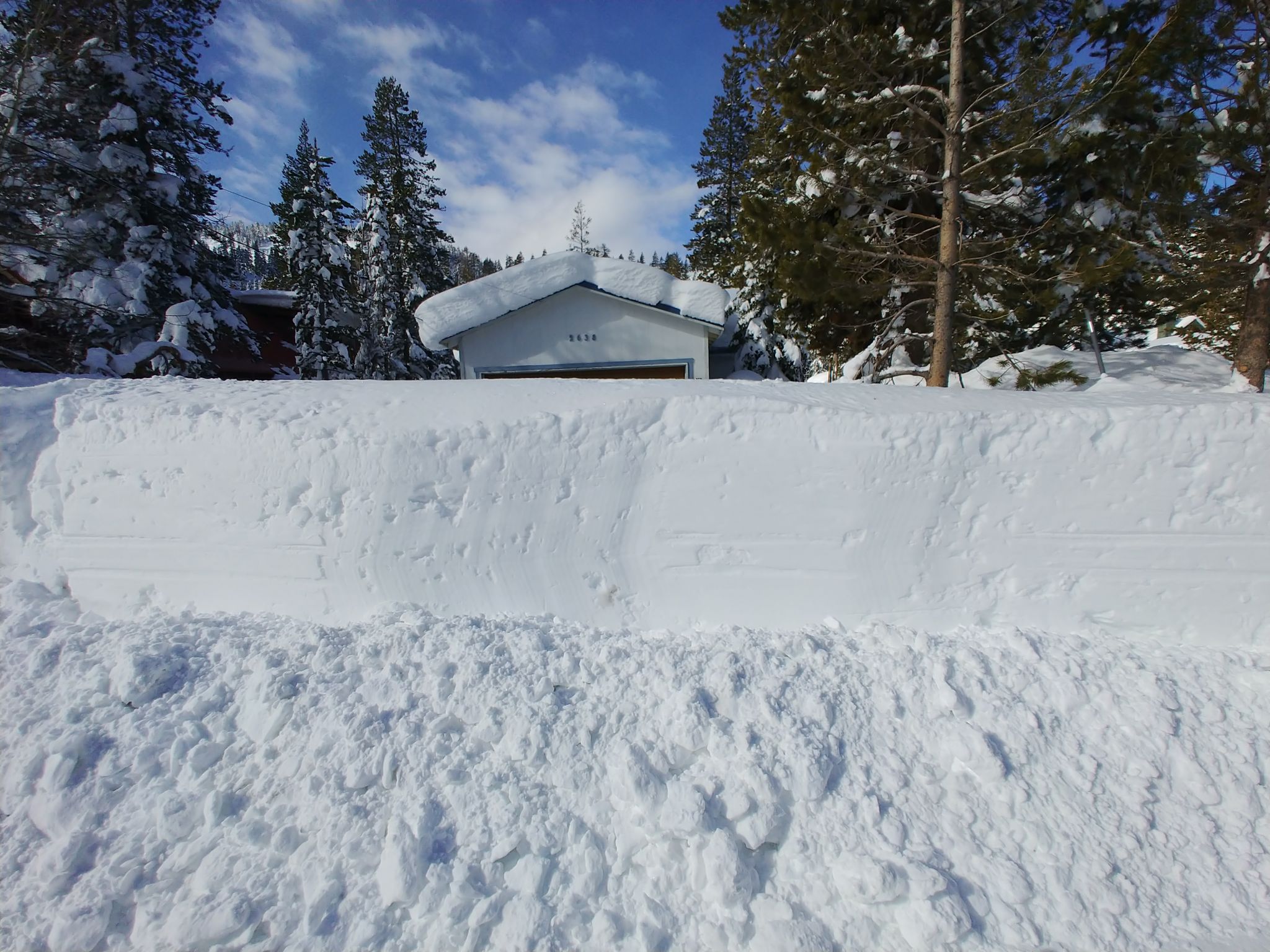 Snowed in Photos show insane snowfall in Tahoe