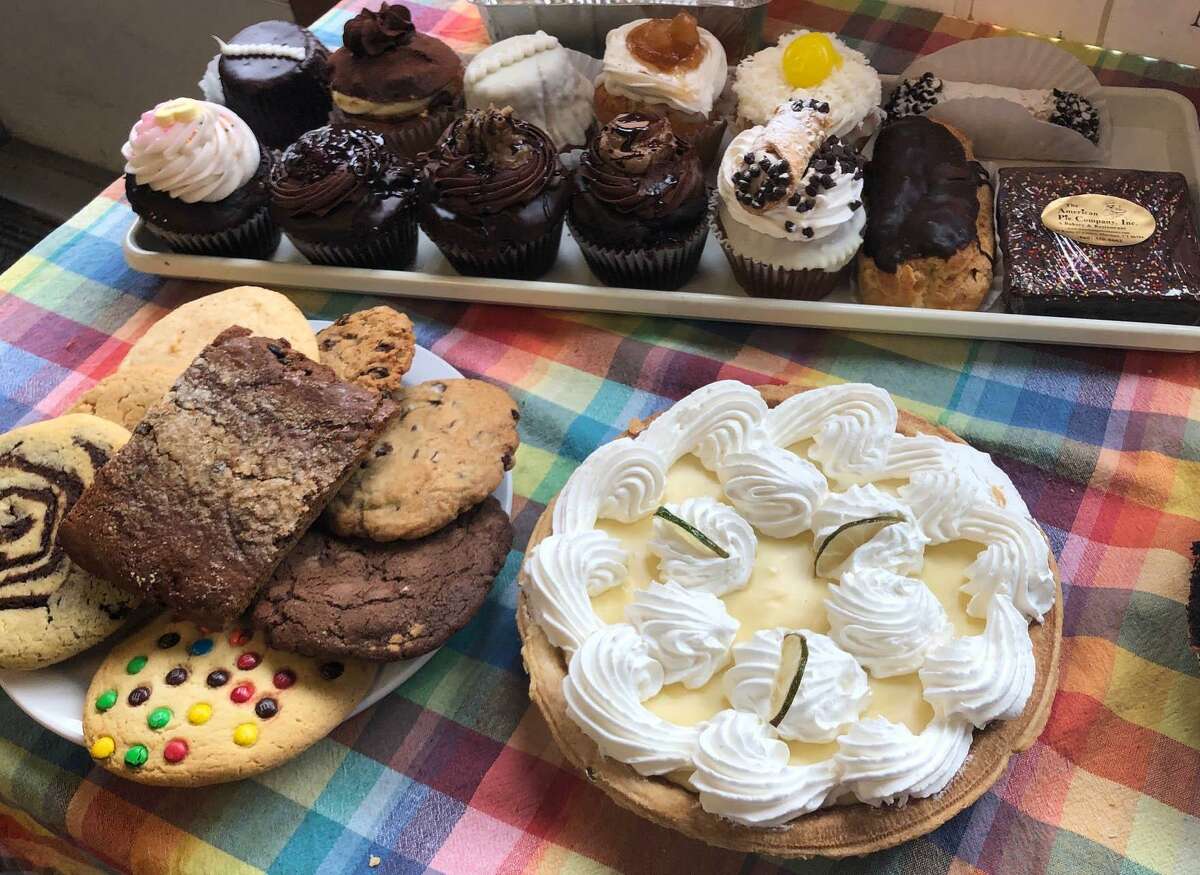 American Pie Company in Sherman is well known for its homestyle cooking and delicious baked goods, like the assortment of cupcakes, pies, cookies, brownies and other treats shown above.