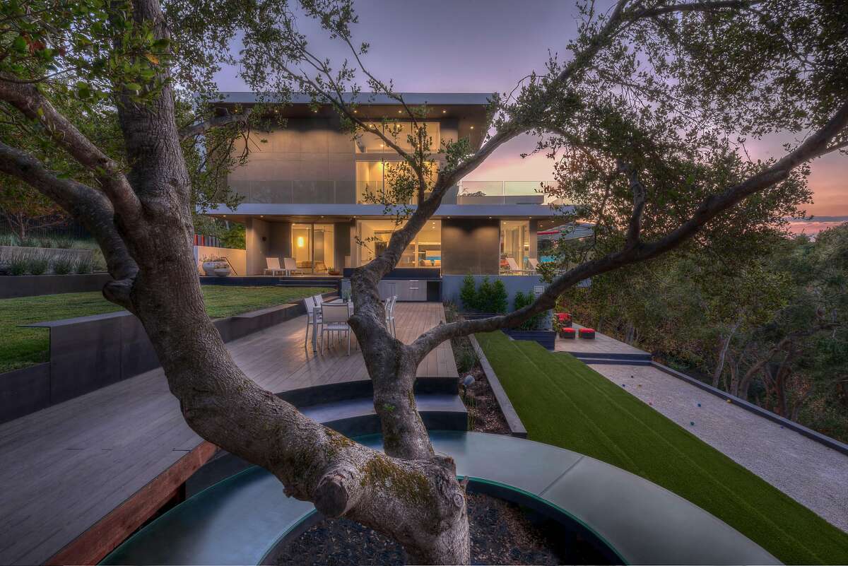 Architect Malika Junaid's Los Altos Hills home takes inspiration from "Star Trek" as well as sustainability principles.