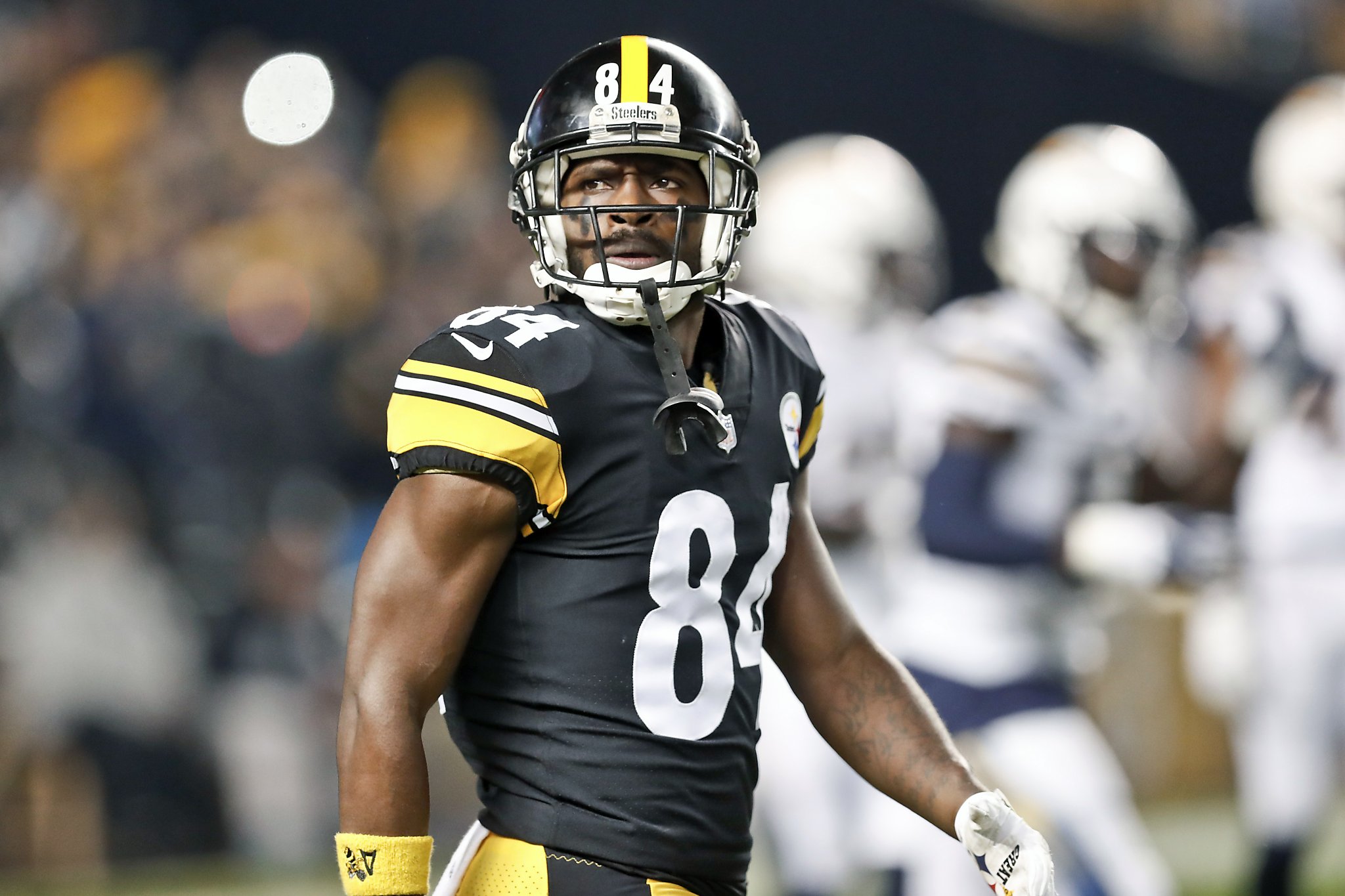 Pittsburgh Steelers Jersey Number #8 Antonio Brown