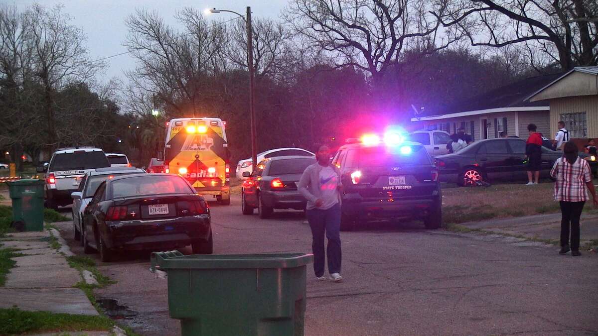 Emergency officials respond to a gunshot child in Orange late Monday evening. Police are investigating the matter. Photo provided by Eric Williams